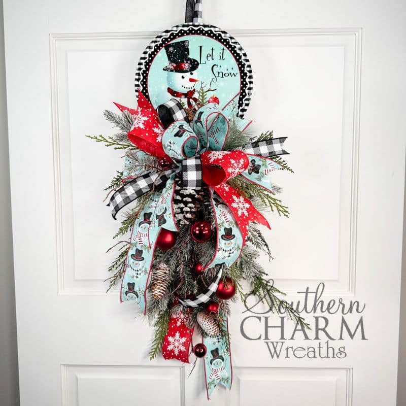 Simple Christmas Workshop - Snowman Sign Enhancement