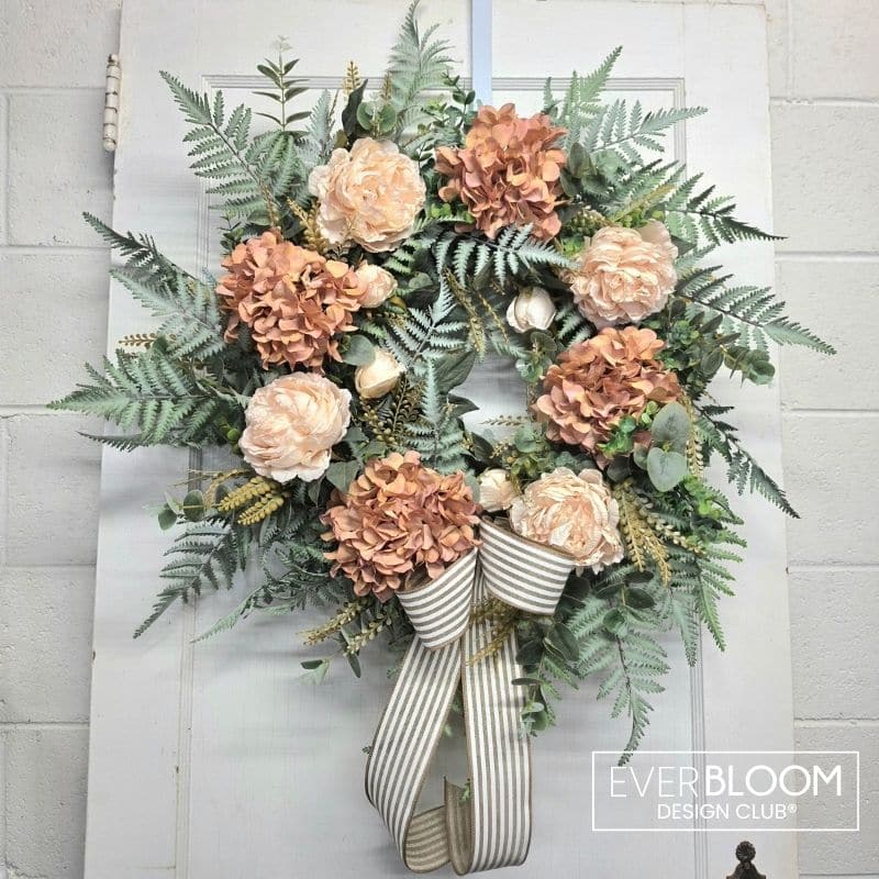 Southern Charm Grand Millennial Grapevine Wreath