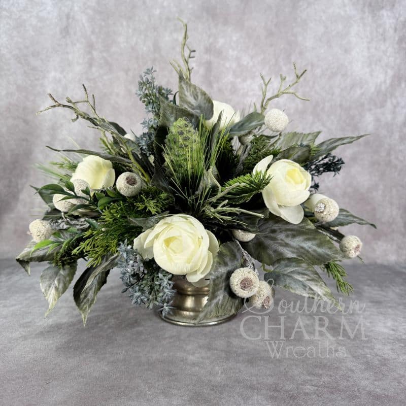 Round Arrangement Masterclass - Winter Round Arrangement