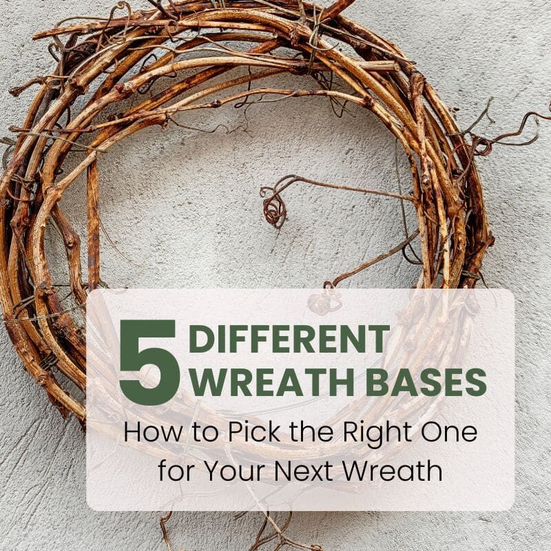 Blog - 5 Different Wreath Bases
