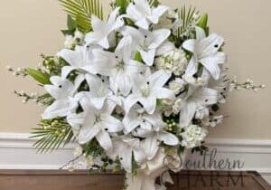 Blog - All White Sympathy Arrangement