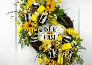 Blog - Bee Our Guest Summer Wreath