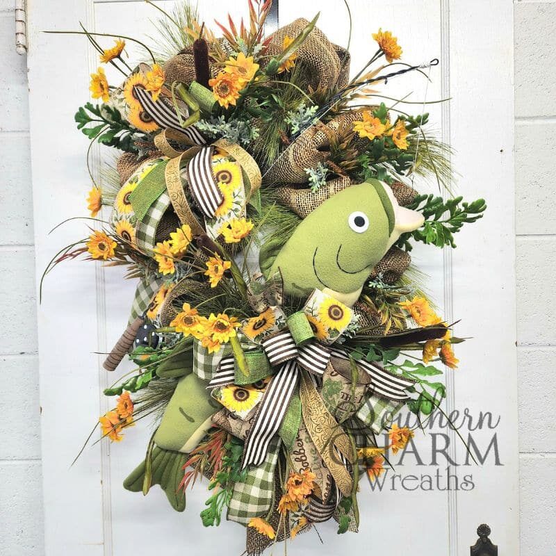 Blog - Big Catch Fishing Themed Wreath