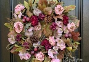 Blog - Bonus Blush Plum Fall Wreath