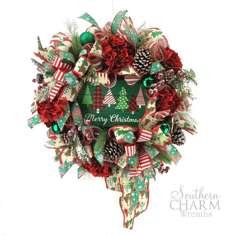 Blog - Bonus Christmas in July Evergreen Wreath