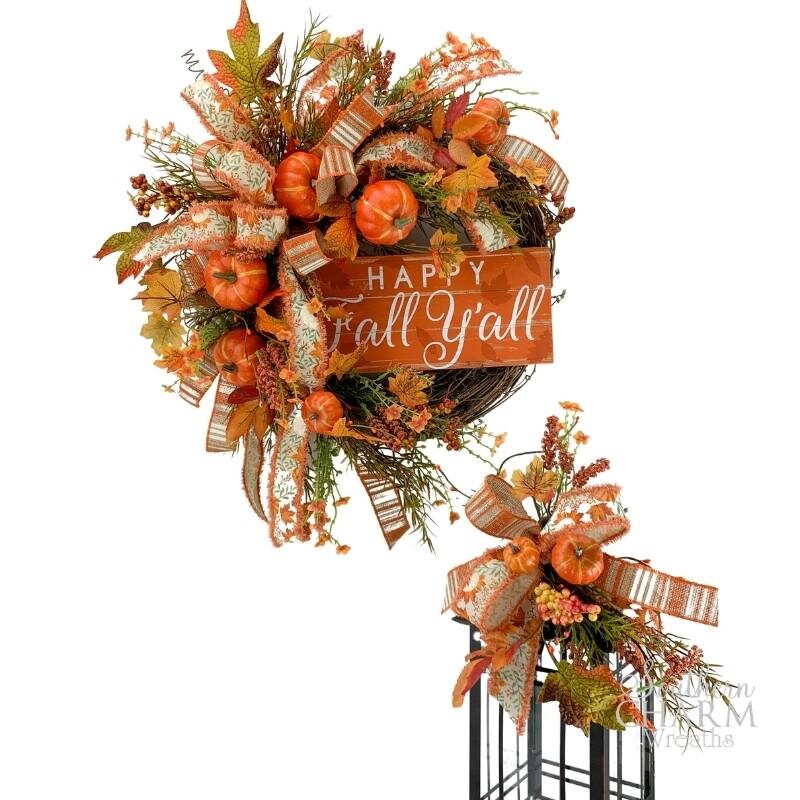 Blog - Bonus Fall Wreath Lantern Combo