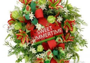Blog - Bonus Silk Flower Watermelon Wreath