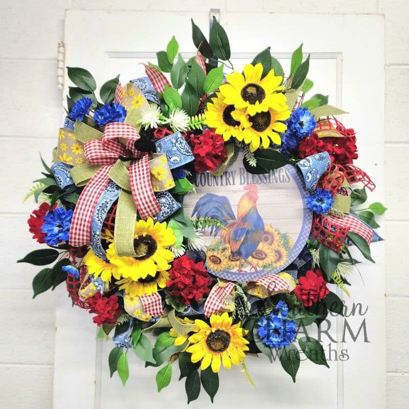 Blog - Country Blessings Summer Wreath