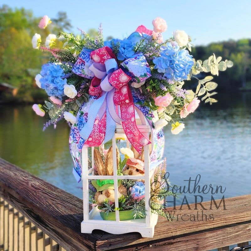 Blog - Easter Bunny Lantern Topper