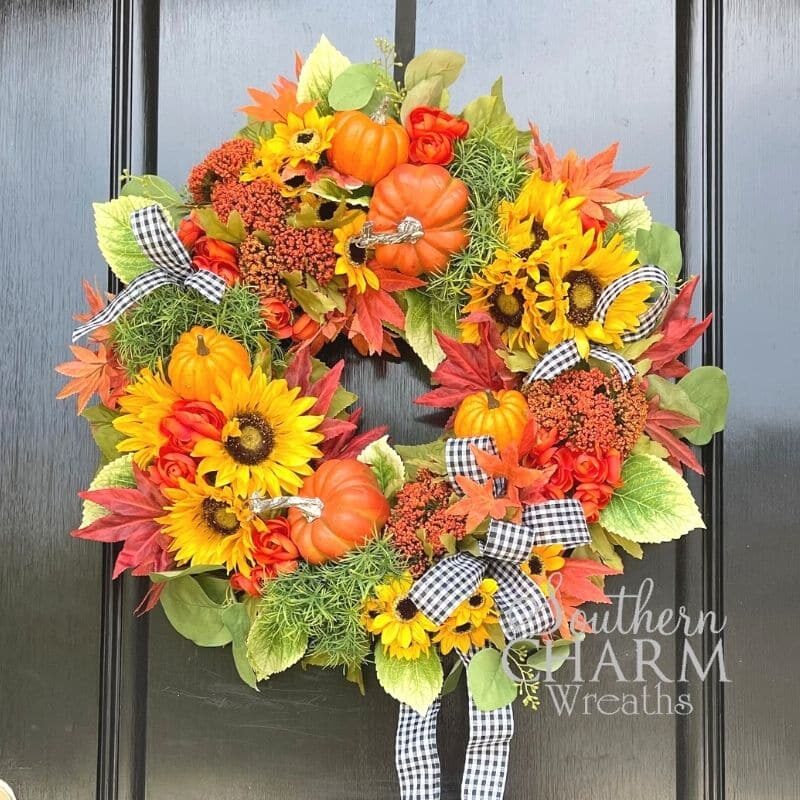 Blog - Fall Harvest Wreath