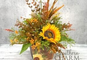 Blog - Fall Sunflower Arrangement