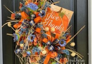 Blog - Featured Fall Give Thanks Grapevine Wreath