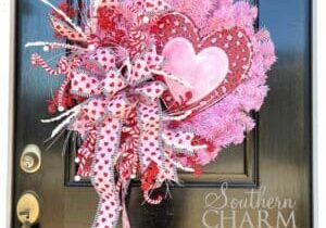 Blog - Featured Leopard Heart Valentines Day Wreath