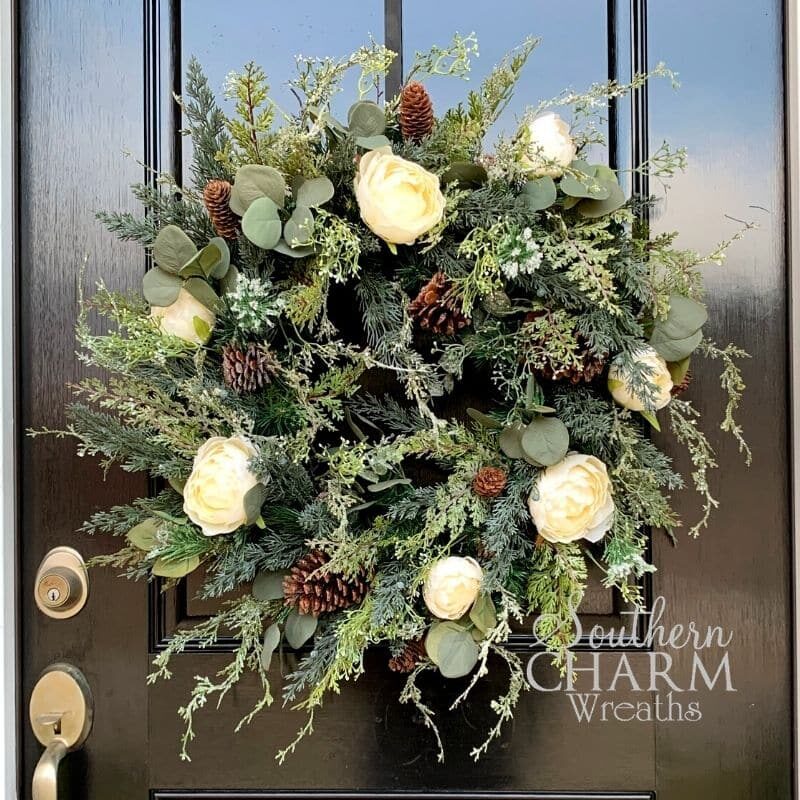 Blog - Featured Winter Door Wreath