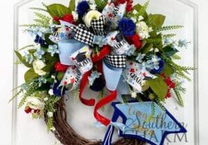 Blog - Graduation Grapevine Wreath