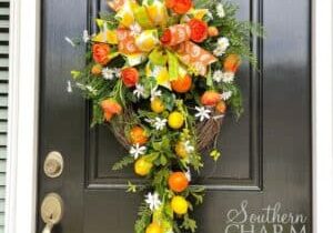 Blog - Lemon & Orange Citrus Wreath