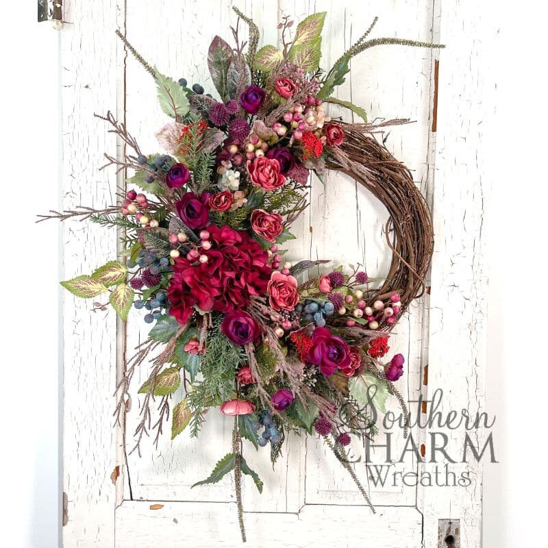 Blog - Modern Fall Grapevine Wreath