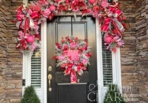 Blog - Pink Red Gold Valentines Garland