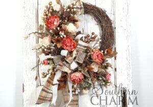 Blog - Rust Fall Peony Wreath
