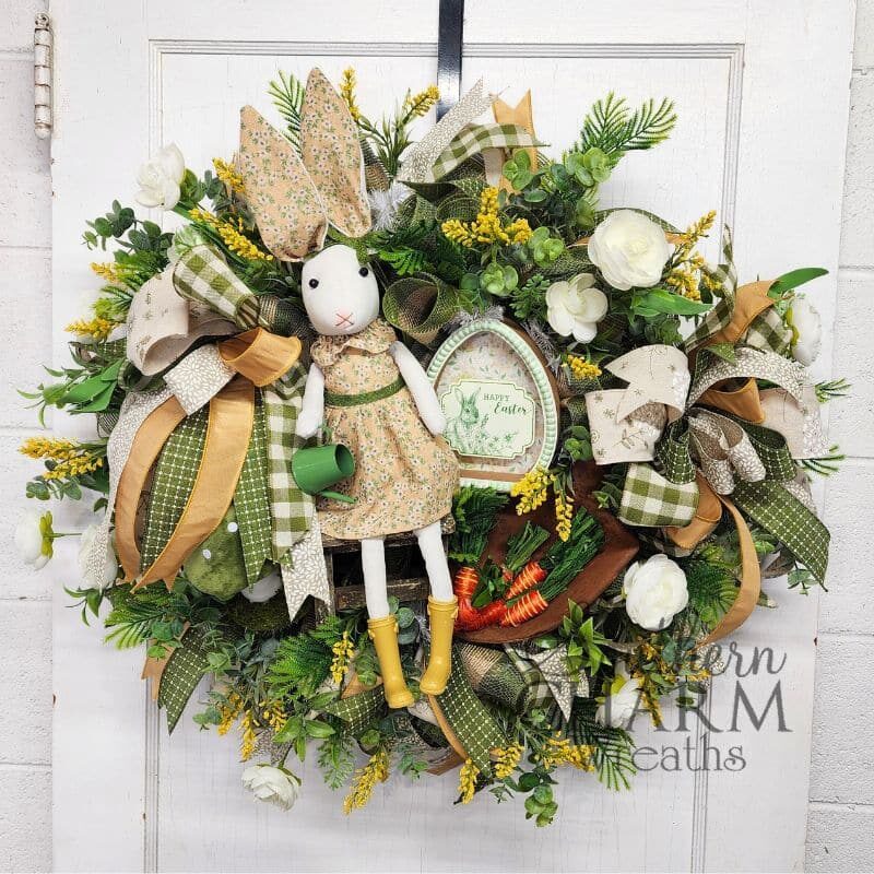 Blog - Rustic Easter Bunny Wreath