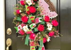 Blog - Silk Flower Watermelon Wreath