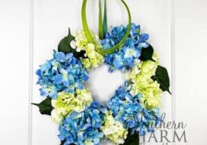 Blog - Simple Summer Hydrangea Wreath