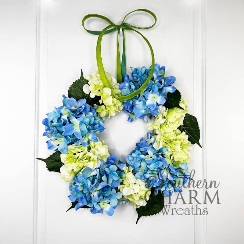 Blog - Simple Summer Hydrangea Wreath