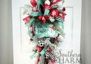 Blog - Snow Cute Winter Swag Wreath