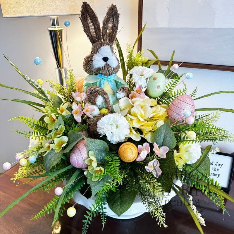 Blog - Spring Easter Rabbit Arrangement
