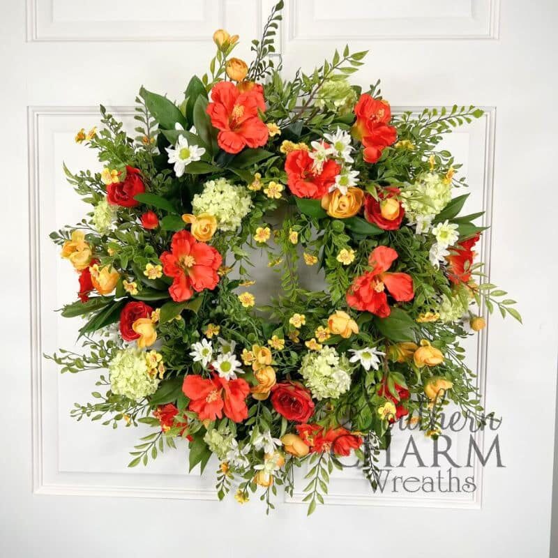 Blog - Summer All Floral Wreath