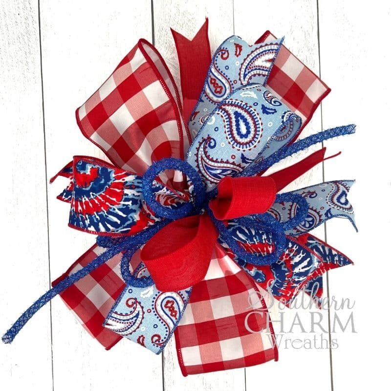 Bow Masterclass - Five Ribbon Patriotic Bow