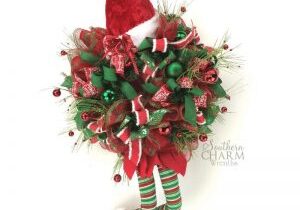 Deco-Mesh-Christmas-Elf-Wreath
