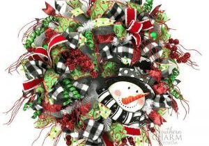 Deco-Mesh-Christmas-Snowman-Wreath-Training
