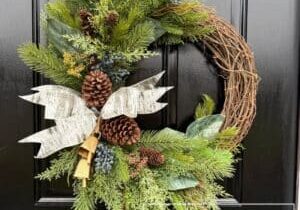 Everbloom - Cedar & Magnolia Grapevine Wreath