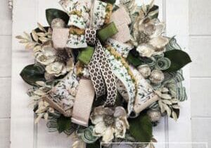 Everbloom - Elegant Magnolia Winter Wreath
