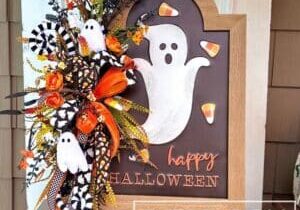Everbloom - Halloween Ghost Easel Display