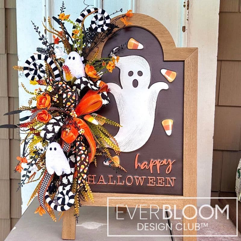 Everbloom - Halloween Ghost Easel Display