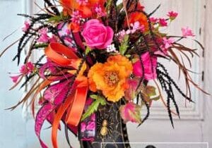 Everbloom - Halloween Witch's Boot Arrangement