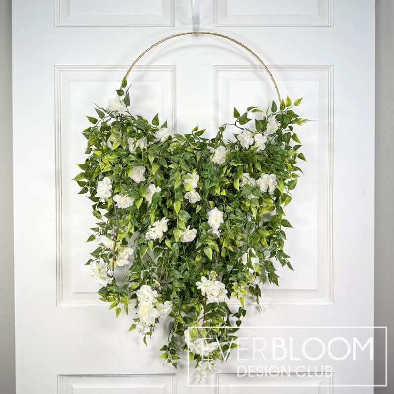 Everbloom - Hanging Hoop Blossom Wreath