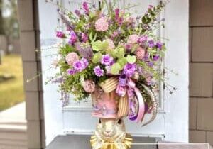 Everbloom - Metallic Easter Bunny Arrangement