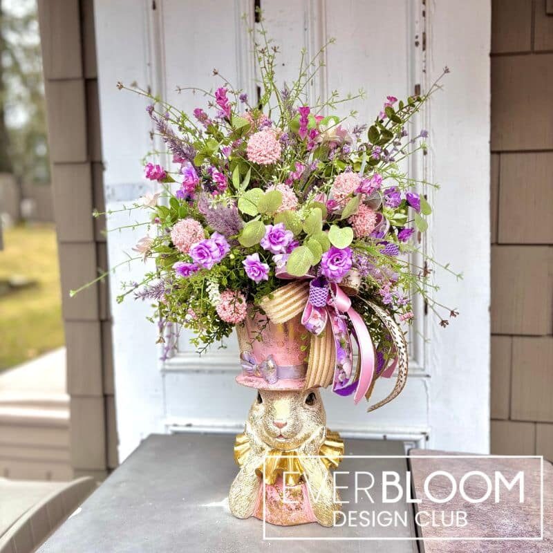 Everbloom - Metallic Easter Bunny Arrangement