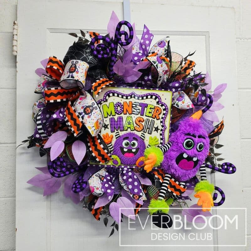 Everbloom - Monster Mash Halloween Wreath