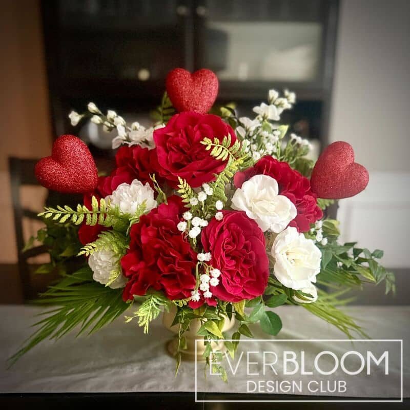 Everbloom - Rose & Hydrangea Valentine's Day Arrangement