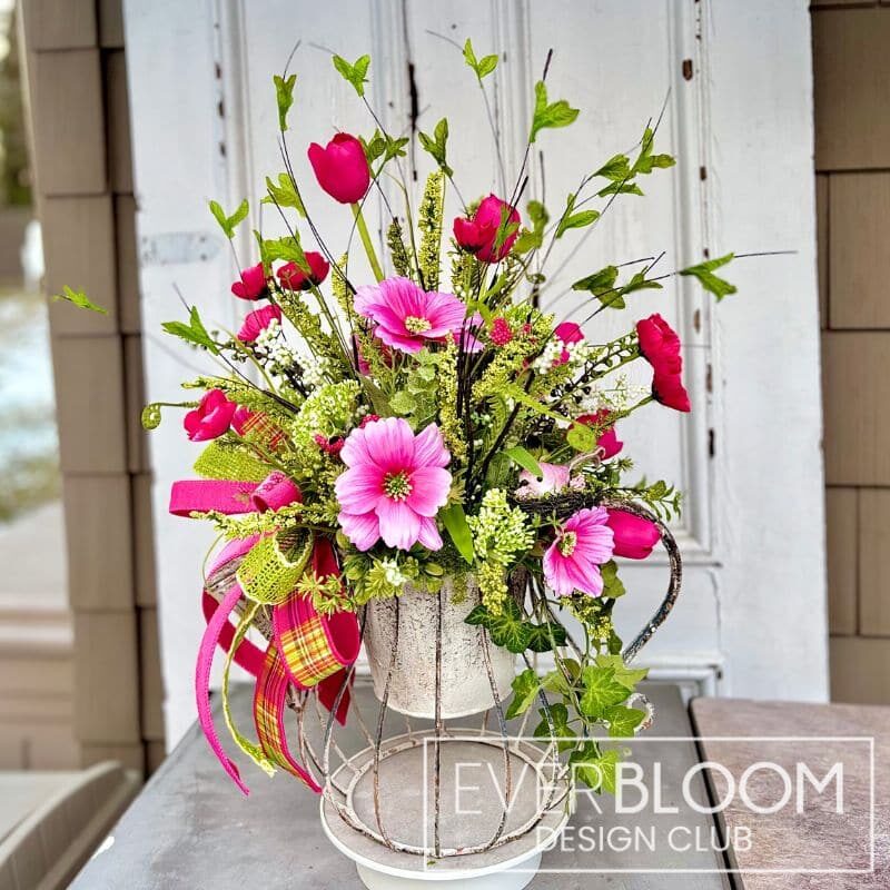 Everbloom - Spring Water Pitcher Arrangement