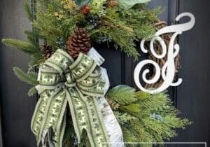 Everbloom - Woodland Monogram Wreath