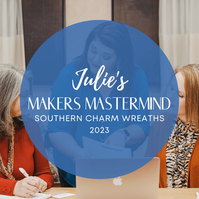 Julie's Makers Mastermind button