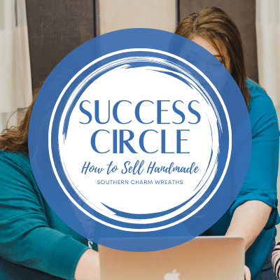 success circle logo for how to sell handmade