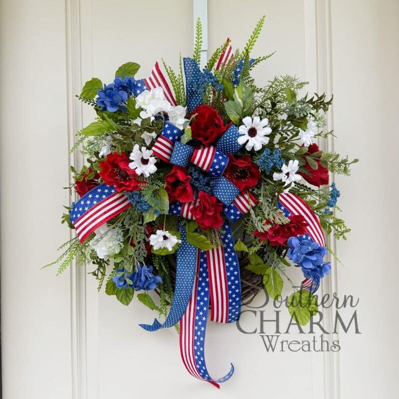 Stars Stripes Sales - Simple Beginner Patriotic Wreath