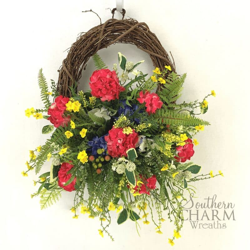 WOTMC Bonus Silk Spring Arrangement Wreath