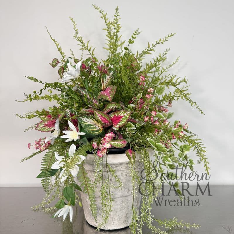 Year Round Design Masterclass - Urn Filler Drop In Arrangement Year Round Design Masterclass - Urn Filler Drop In Arrangement